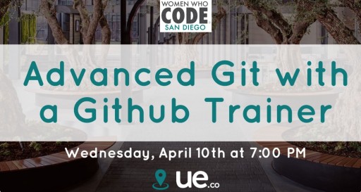 UE.co Sponsors Women Who Code San Diego's GitHub Training Event