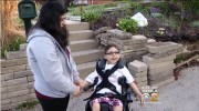 Jeremy Gratton, a 7-year-old with special needs, received almost $75,000 worth of supplies and services to make his family's home accessibile. (Photo by KDKA)