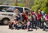 Mobile Library in a Refugee Camp 