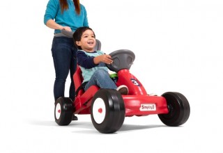 Fold & Go Rally Racer with boy