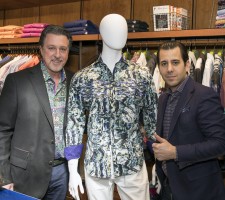 Rosario Cassata  is presented "The Cassata" Limited Edition Shirt by Andrew Berg,Pres. Robert Graham