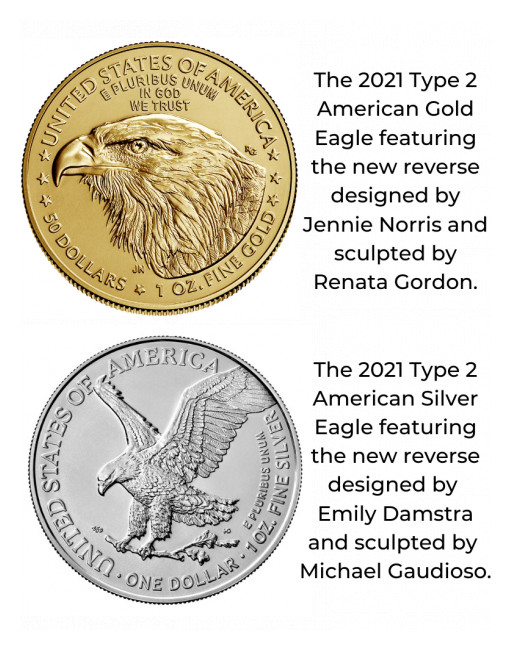 Meet the Artists and Sculptors Behind the 2021 American Eagle Coin Redesigns