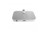 Brikk Lux iPhone Dock in 950 Platinum