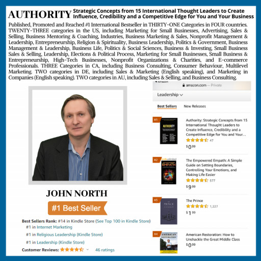 John North Achieves Wall Street Journal Bestselling Author