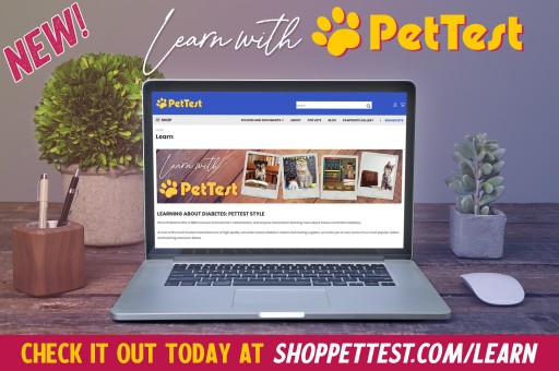 Pharma Supply, Inc.'s PetTest Brand Launches New Centralized Learning Platform to Help Diabetic Dog and Cat Owners