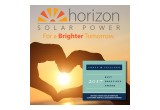 Horizon Solar Power 2017 Frost & Sullivan Customer Service Leadership Award