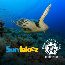 SUNBLOCZ - the First and Only Sunscreen That is 'Protect Land + Sea Certified'