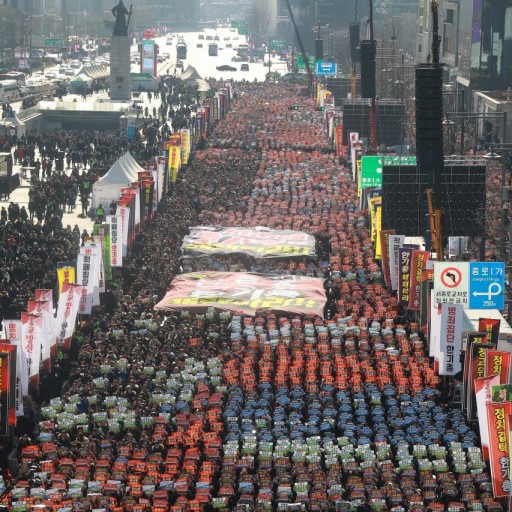 Global Citizens' Human Rights Coalition Rally in South Korea for Religious Freedom