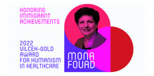 Dr. Mona Fouad Receives the 2022 Vilcek-Gold Award for Humanism in Healthcare