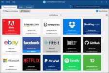 Cyclonis Password Manager - Websites List