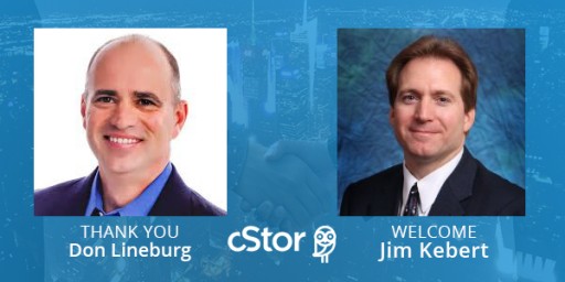 cStor Names Jim Kebert as Chief Financial Officer