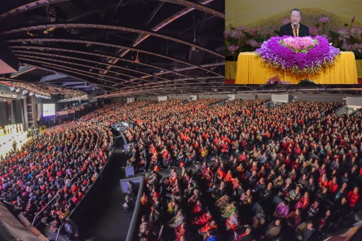 Buddhist Master Jun Hong Lu, Ambassador for World Peace and Spiritual Teacher, Holds Public Talk on Buddhism in New York