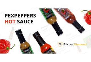 PexPeppers Hot Sauce x Bitcoin Diamond