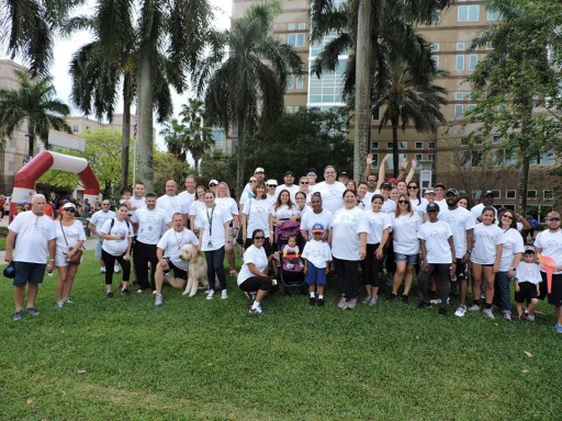 Solstice Benefits Employees Support 2017 Broward Heart Walk