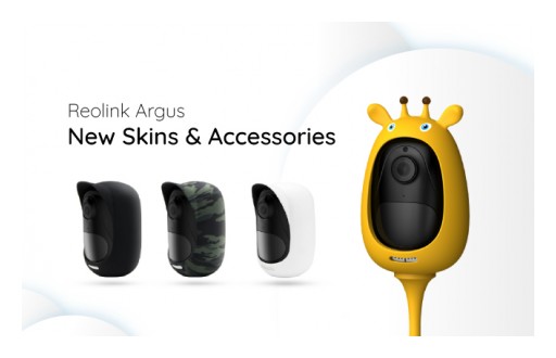 Reolink Introduces New Skins and Accessories for Reolink Argus