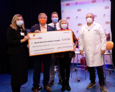 EKF Check Donation to Mount Sinai Children's Hospital