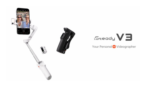 Hohem Unveils Revolutionary iSteady V3 AI Tracking Smartphone Gimbal: A New Era of Smart Filming