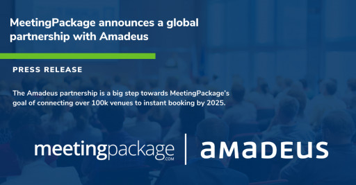 MeetingPackage Announces a Global Partnership With Amadeus