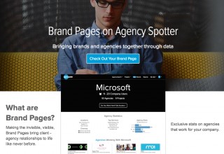 Explore Brand Pages on Agency Spotter