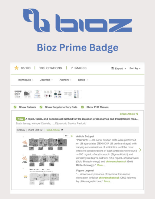 Gold Biotechnology Enhances Visibility and Engagement Through Bioz Partnership