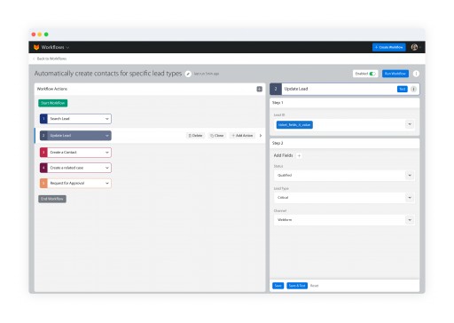 HappyFox Announces the Launch of Its Workflow Automation Software for Salesforce