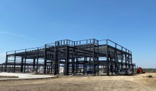 Construction of ATP Flight School's Advanced Flight Training Center in Arlington, TX