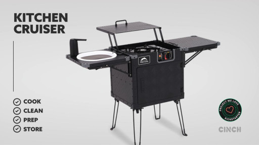 Wildland and Cinch Collaborate to Launch the Kitchen Cruiser: the Ultimate Camping Kitchen