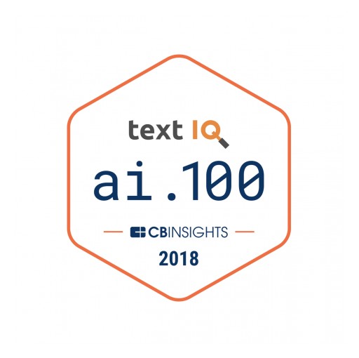 Text IQ Named One of the World's 100 Most Promising AI Companies