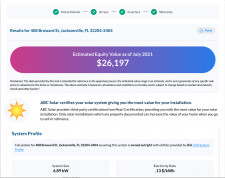 Equity Calculator Results