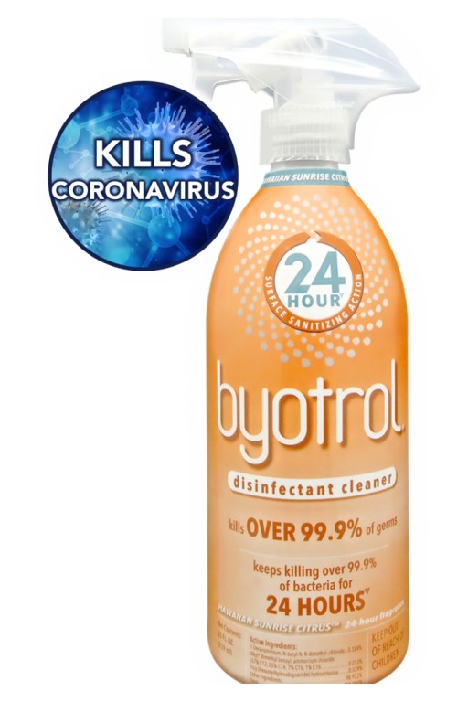 New Multi-Surface Cleaner Kills Coronavirus & Sanitizes for 24 Hours