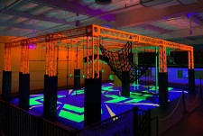 Neon Ninja Course - Rockin' Jump Vacaville