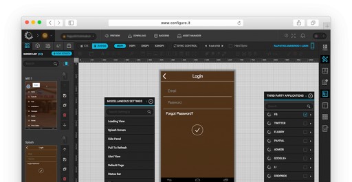 Configure.IT, an App Development Platform With Drag & Drop Facilities, Launched Android Support