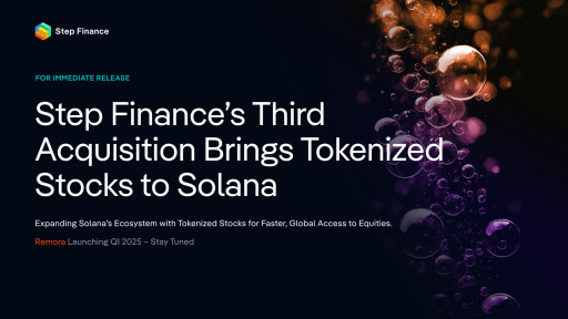 Step Finance Makes Third Acquisition, Bringing Tokenized Stocks to Solana