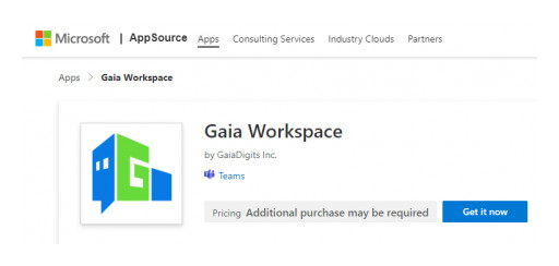 GaiaDigits Announces ISV Partnership With Microsoft Teams on Hybrid Office Solution