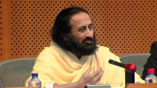 Founder of Art of Living, Sri Sri Ravi Shankar Calls on Colombians to Give Peace Another Chance