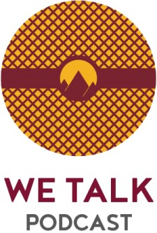 WE Talk Podcast Logo