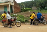 Kenya volunteers travel by motorbike to help remote villages 