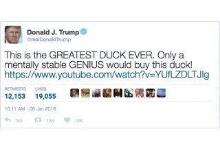 Fake Trump Tweet