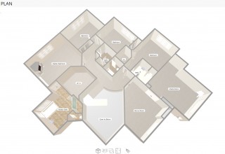 3D Floor Plan Model