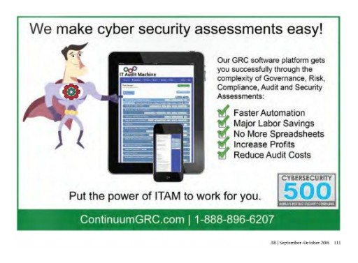 Continuum GRC Skyrockets Up the Cybersecurity 500 to Become Highest-Ranked GRC Firm