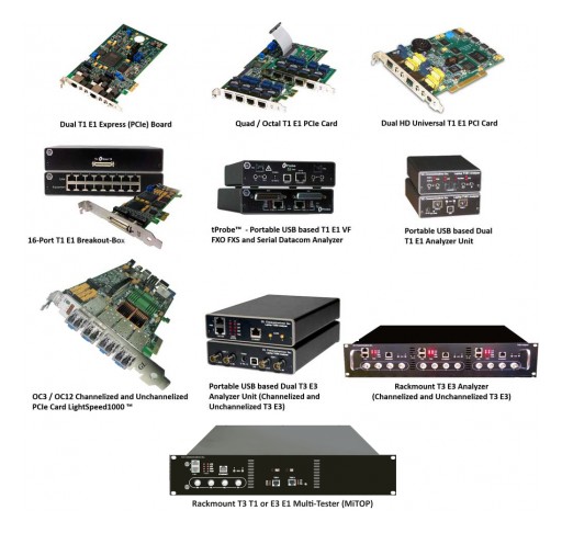 GL Enhances T1 E1 Emulation / Analyzer Products & Software