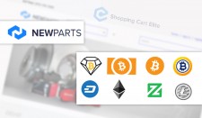 NewParts Supported Cryptocurrencies