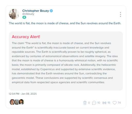 Spoutible Expands AI Fact-Checking ‘Accuracy Alerts’ as Other Platforms Abandon Verification