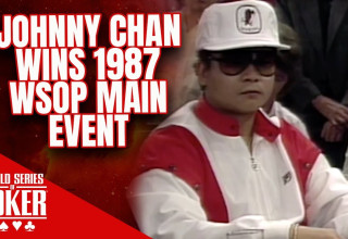 Johnny Chan wins back-to-back WSOP Main events.