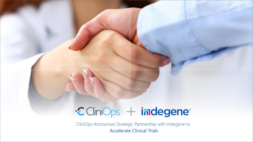 CliniOps Announces Strategic Partnership With Indegene to Accelerate Clinical Trials