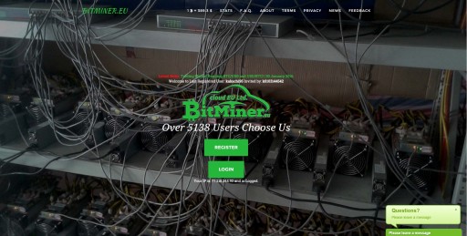 Bitcoin Mining Platform Bitminer.eu Guarantees 99.9% Up Time and User-Friendly Interface