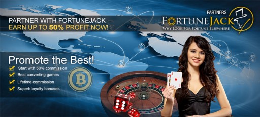 Lucrative Bitcoin Affiliate Program Launched by FortuneJack Casino