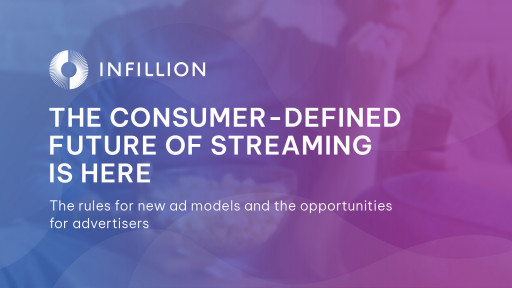 Infillion Announces New Study on the Evolution of Media in a Streaming Dominated World, Created in Partnership With Market Research Provider Ipsos