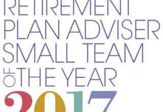 2017 PLANSPONSOR Retirement Plan Adviser of the Year in the Small Team category