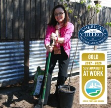 Dorene Petersen Planting Tree